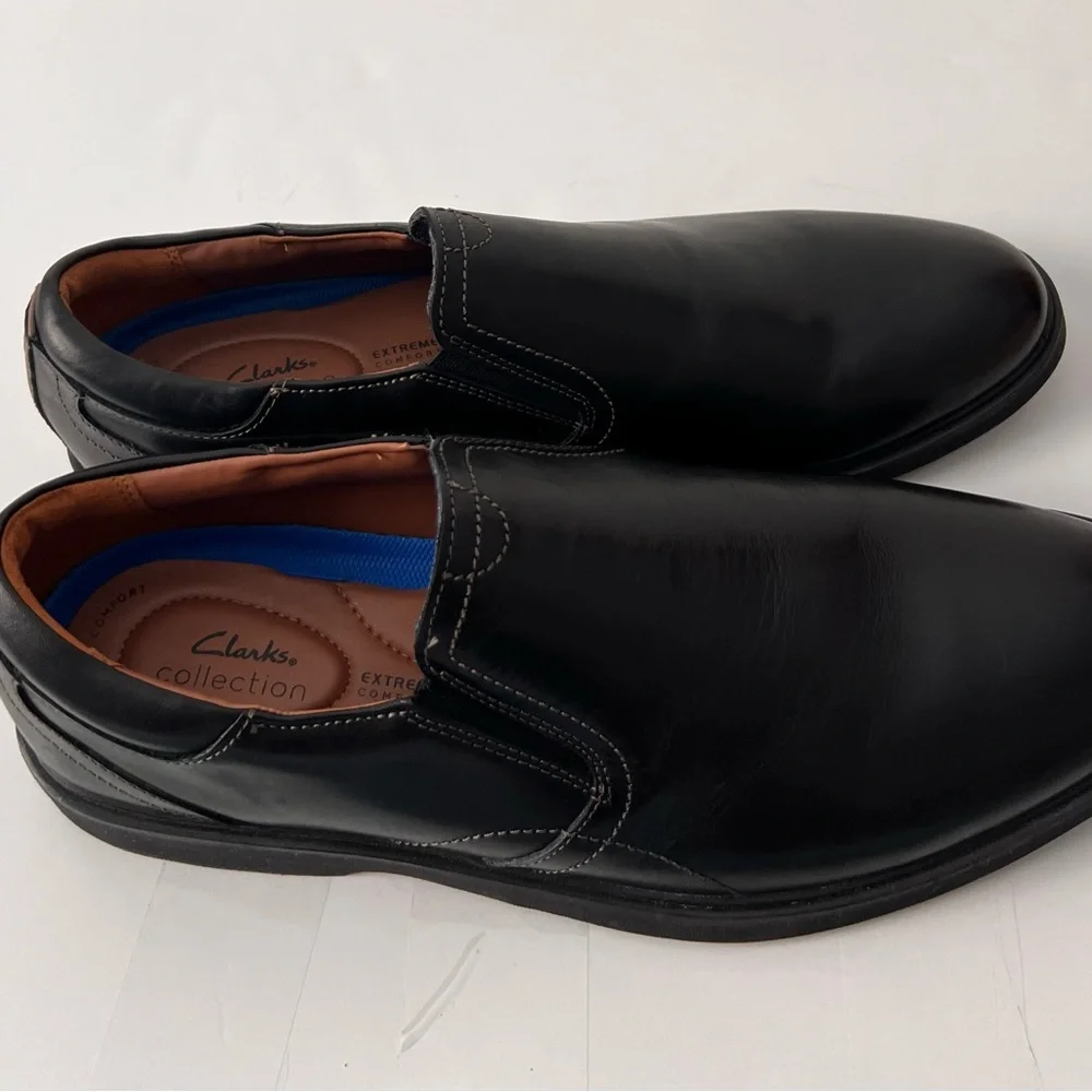 Clarks Slip On, Extreme Comfort Men’s‎ Casual Shoe, Size13, Black, NWOT